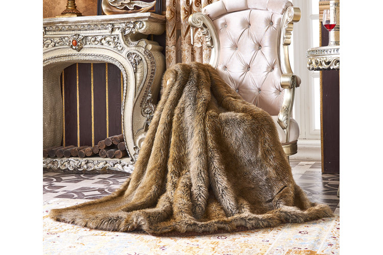 Best faux discount fur throw blanket